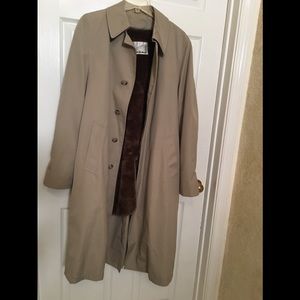 Men’s Vintage Lined Raincoat